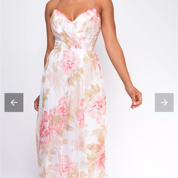 Floral Maxi Dress - Picture 8 of 8